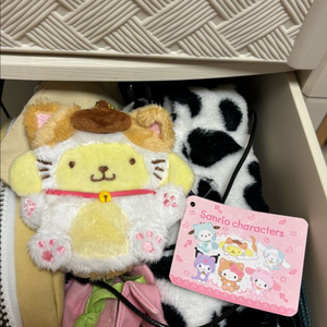 폼폼푸린 동전지갑 일본 정품 이미지