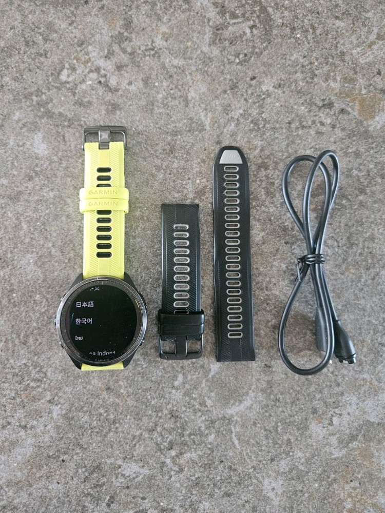 가민 스마트워치 포러너 965 블랙 이미지