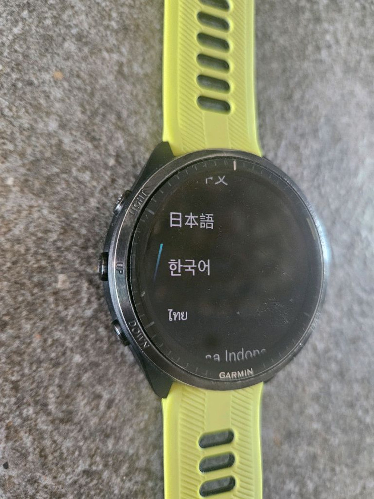 가민 스마트워치 포러너 965 블랙 이미지