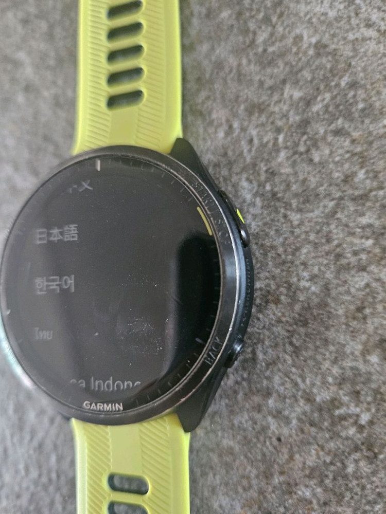 가민 스마트워치 포러너 965 블랙 이미지