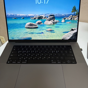 맥북프로 16인치 m1 pro 배터리 97% 이미지