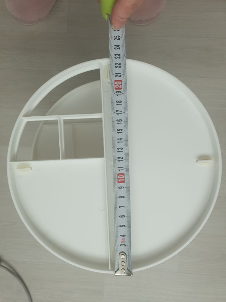 (상태좋음)화장품 회전 정리대 이미지