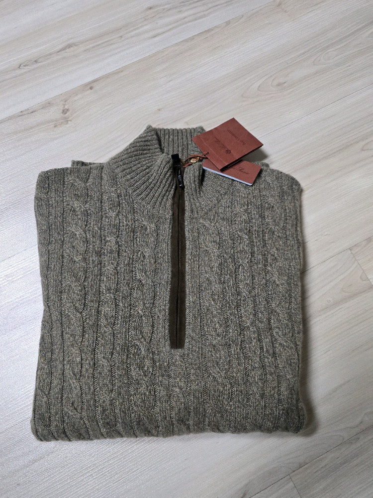 로로피아나 캐시미어 니트- 바지_새상품 이미지