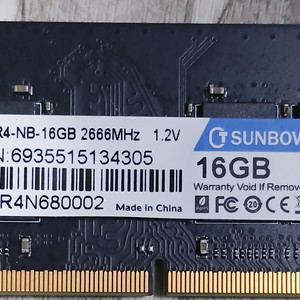 /중고 노트북용 메모리/ SK 하이닉스 DDR4 16GB 2666MHz 이미지