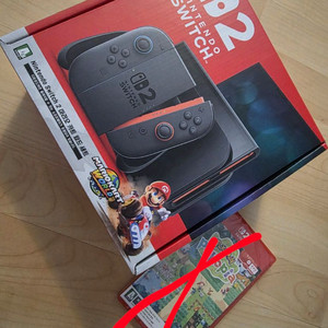 미개봉 닌텐도스위치2 마리오카트월드타이틀포함 이미지