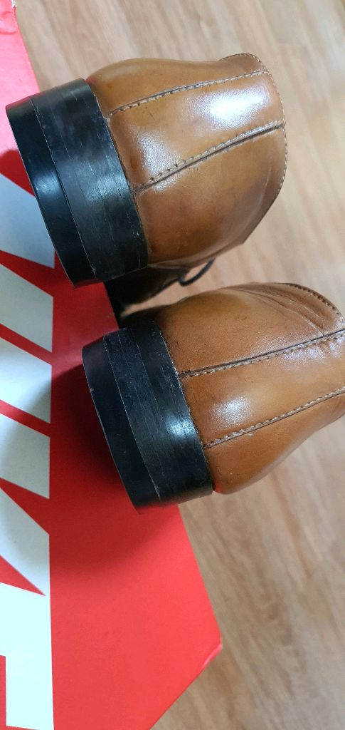 남.255) 비욘드 남성 구두 beyond / 연한 갈색, 신사 구두, 정장구두 이미지