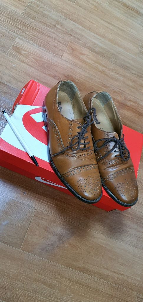 남.255) 비욘드 남성 구두 beyond / 연한 갈색, 신사 구두, 정장구두 이미지