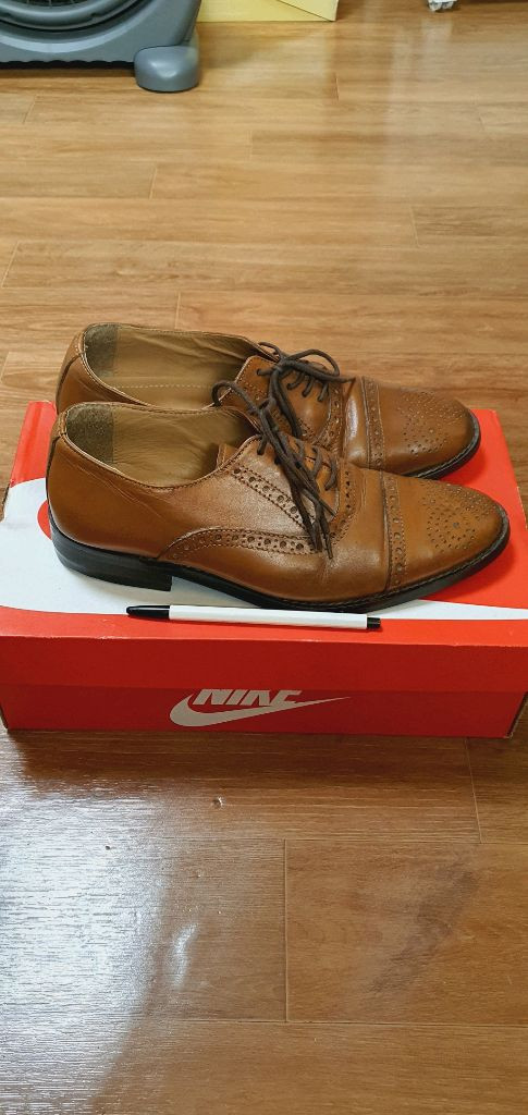 남.255) 비욘드 남성 구두 beyond / 연한 갈색, 신사 구두, 정장구두 이미지