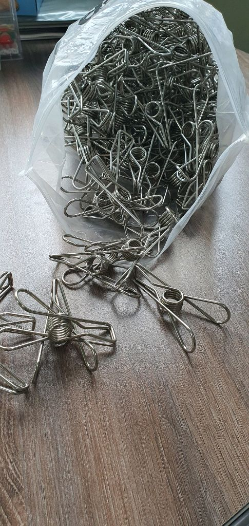 304올스텐 대형 집게 한봉지 50개(새상품) 이미지