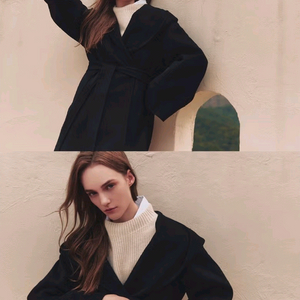 보르고세시아 핸드메이드 후드 하프코트55-날씬66 팝니다. 이미지