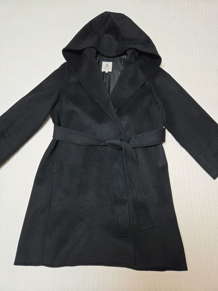 보르고세시아 핸드메이드 후드 하프코트55-날씬66 팝니다. 이미지