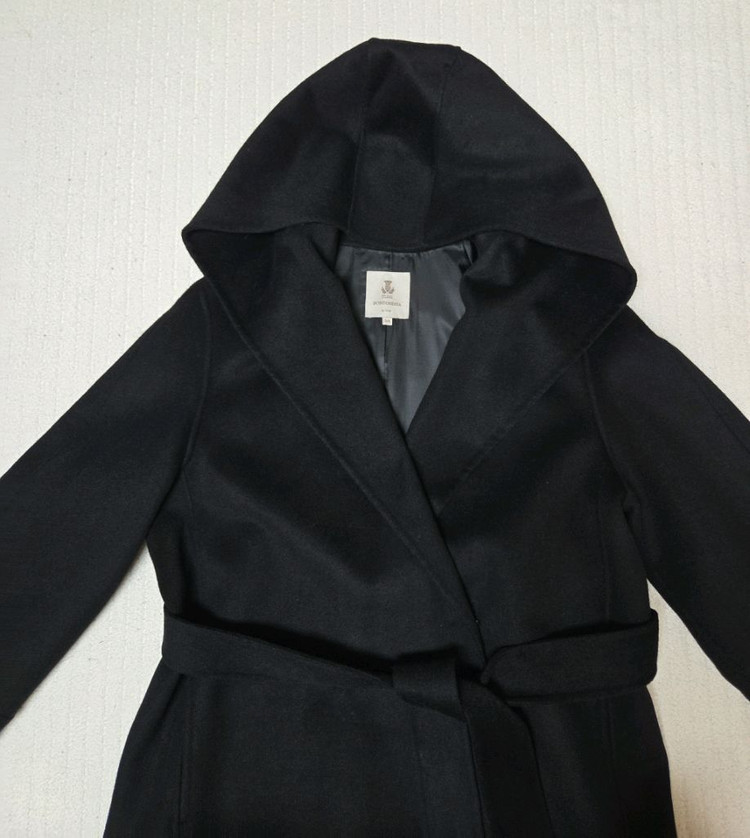 보르고세시아 핸드메이드 후드 하프코트55-날씬66 팝니다. 이미지