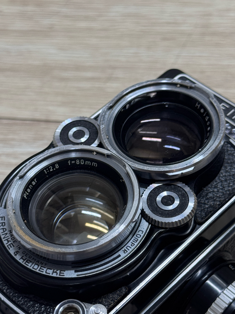 롤라이플렉스 2.8f 플라나 + 정품 앞캡 이미지