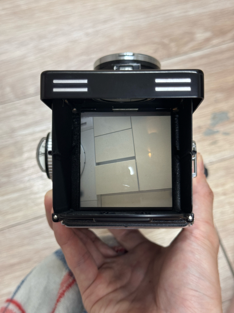 롤라이플렉스 2.8f 플라나 + 정품 앞캡 이미지