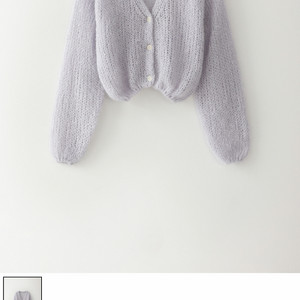 라렌(Raran) 브랜드 로브 니트가디건 이미지