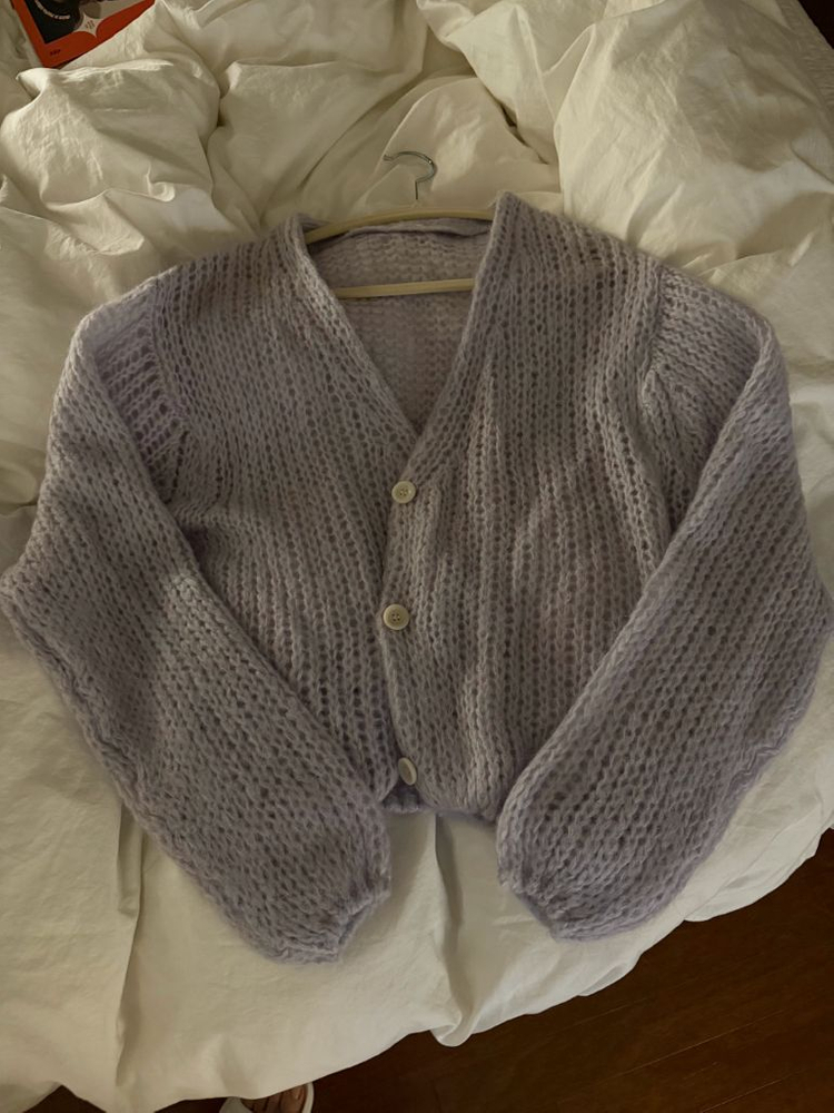 라렌(Raran) 브랜드 로브 니트가디건 이미지