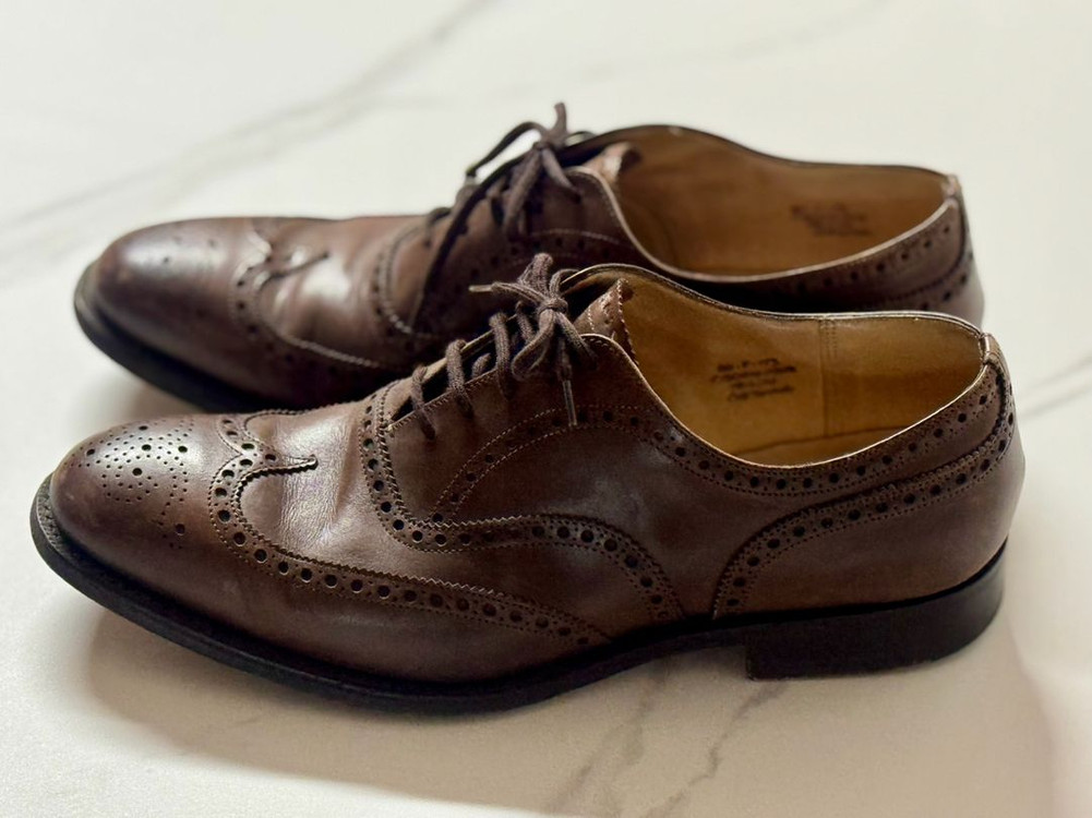 Churchs 윙팁 브라운 남성 구두 이미지