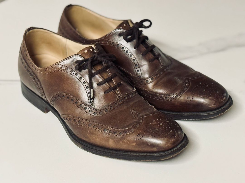 Churchs 윙팁 브라운 남성 구두 이미지