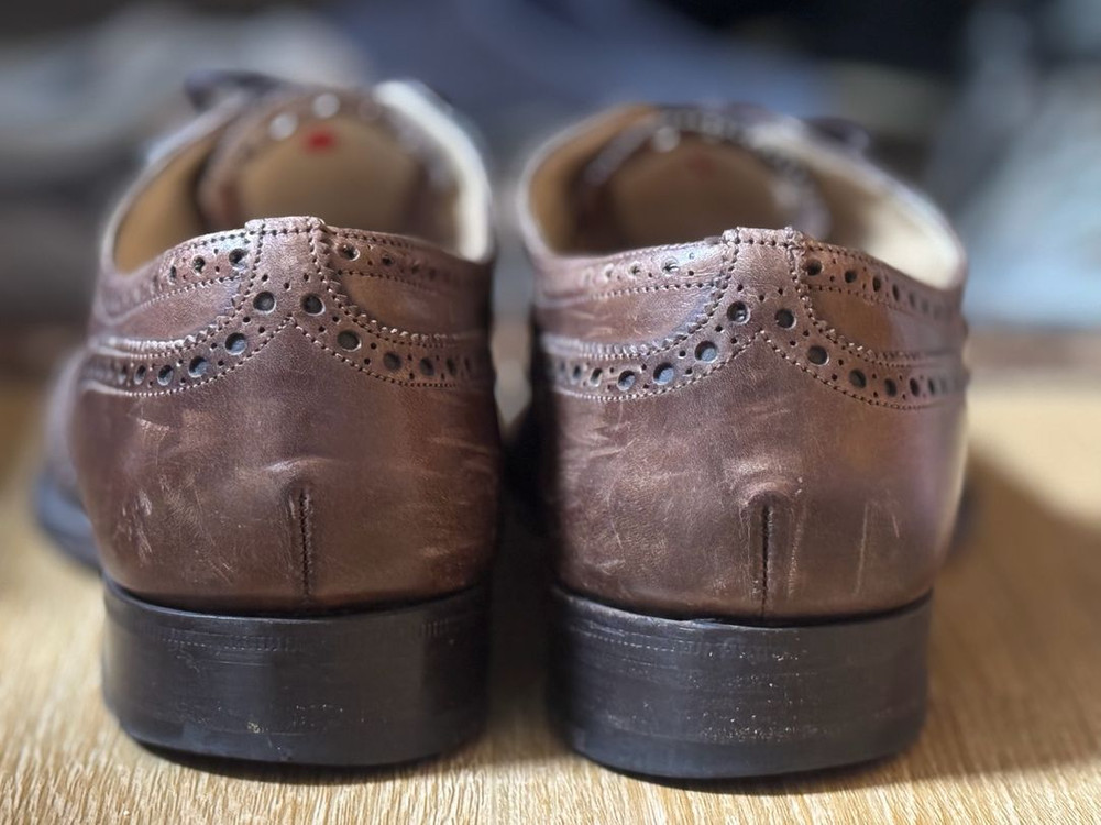 Churchs 윙팁 브라운 남성 구두 이미지