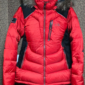 밀레 여성 구스다운 패딩 레드 100 이미지
