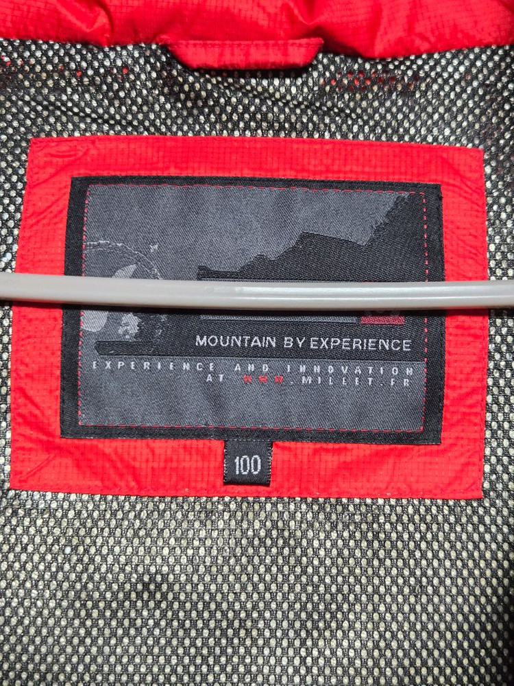 밀레 여성 구스다운 패딩 레드 100 이미지