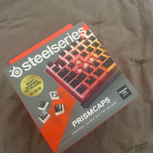 스틸시리즈 프리즘키캡 US버전 블랙 판매 이미지