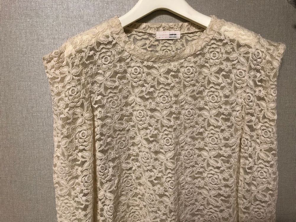 레이스 블라우스 이미지