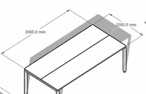 펀잇쳐스 빅테이블 2060 수직선반 조명 테이블 이미지