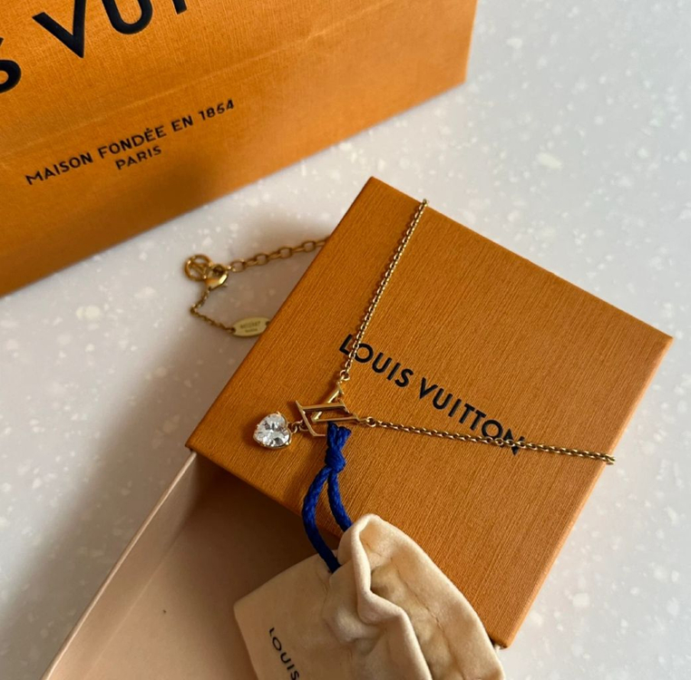 (정품) 루이비통 아이코닉 하트 목걸이 이미지