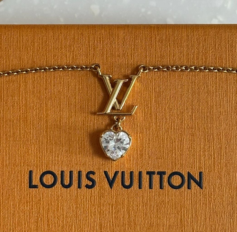 (정품) 루이비통 아이코닉 하트 목걸이 이미지