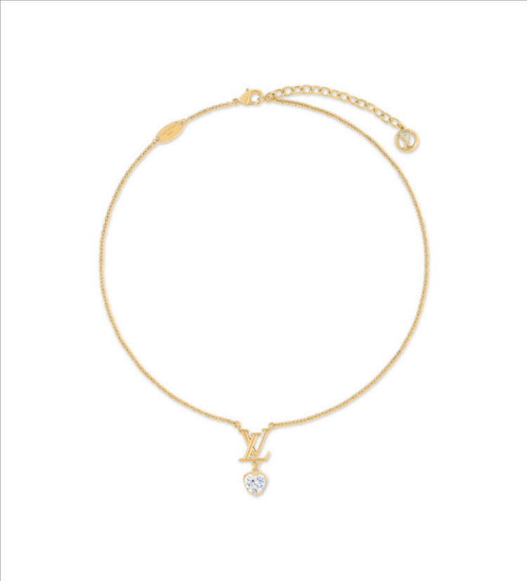 (정품) 루이비통 아이코닉 하트 목걸이 이미지