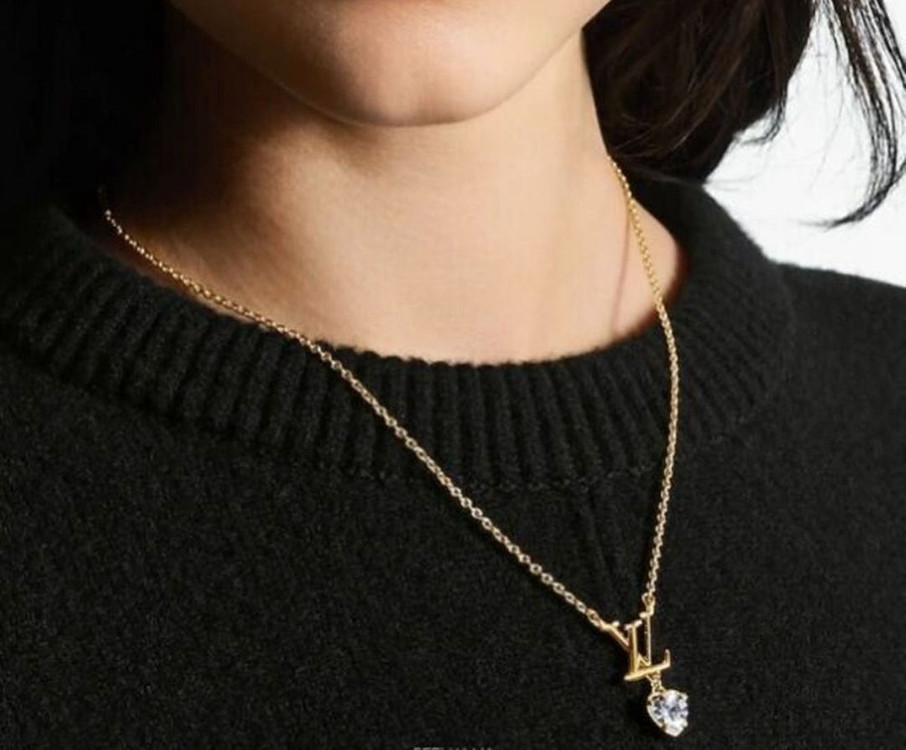 (정품) 루이비통 아이코닉 하트 목걸이 이미지