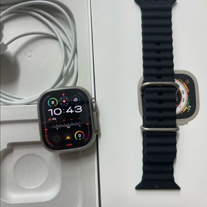 애플워치 울트라1 내추럴 SS급 이미지