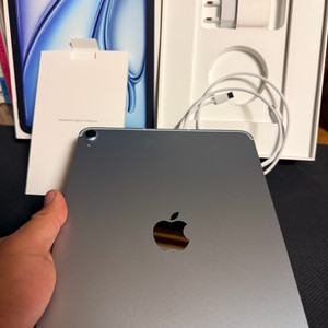 아이패드 에어 11 m4 128 셀룰러 블루 이미지