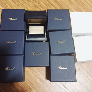 정품 ] Chopard 쇼파드 반지 케이스 웨딩링 박스 10개 이미지