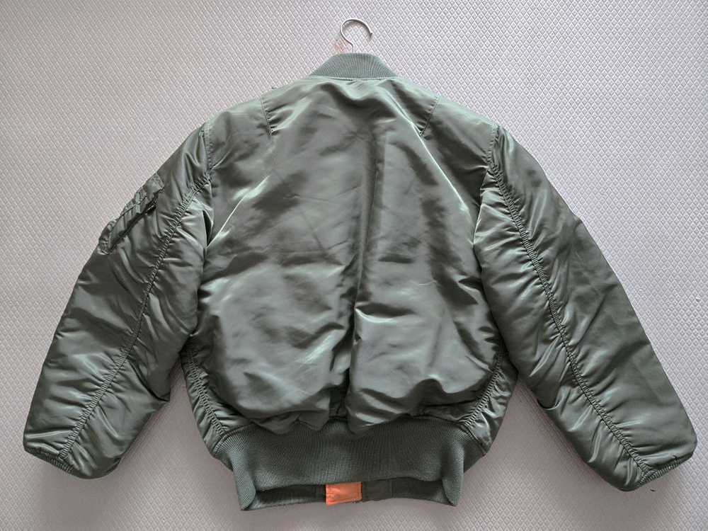 [M] 알파인더스트리 MA-1 플라이트 자켓 세이지 이미지