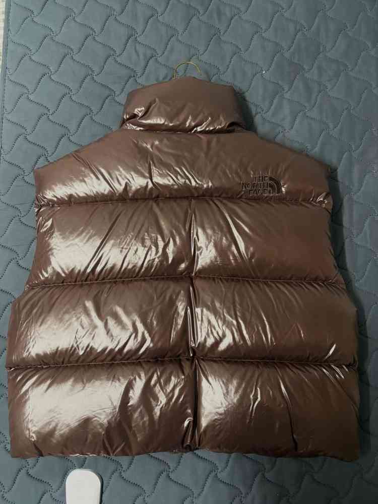 노스페이스 글로시 패딩조끼 브라운 M(90) 이미지