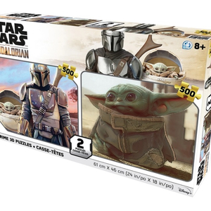 스타워즈 입체퍼즐 렌티큘라 퍼즐 500피스 2개 택포 이미지