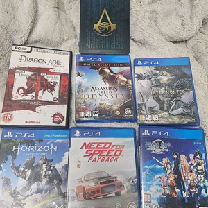 PS4 게임 타이틀 모음 이미지