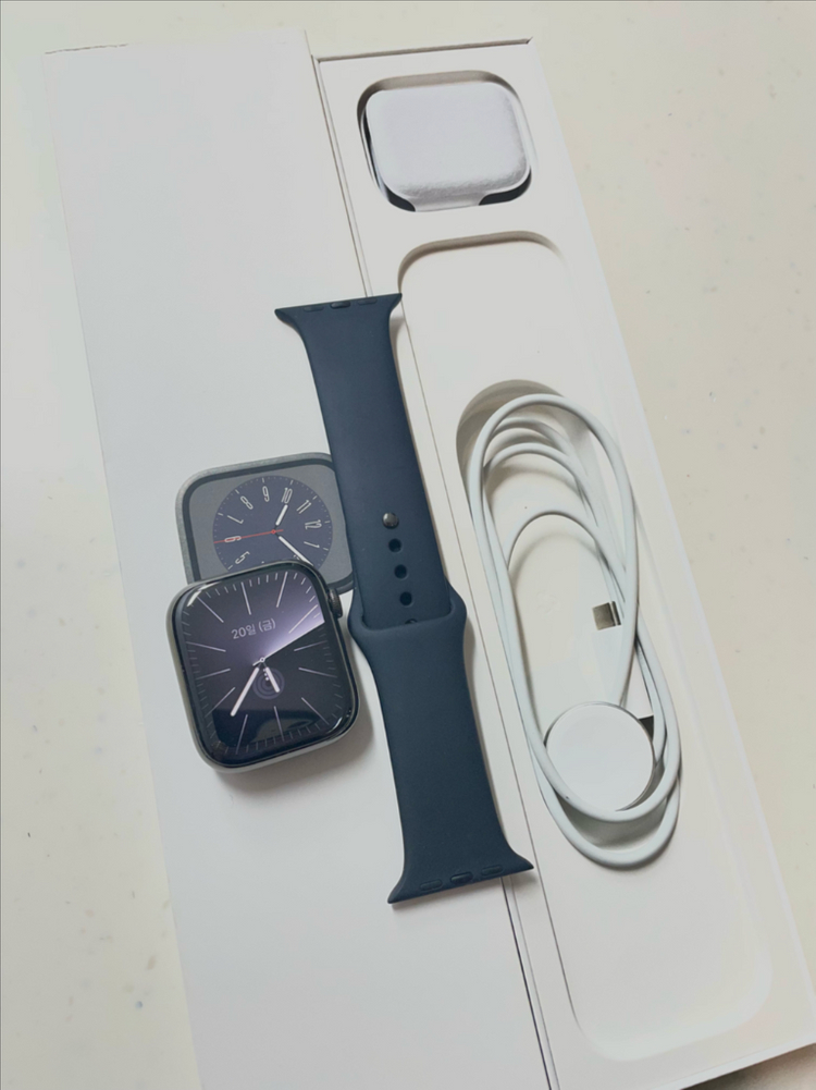 애플워치8스테인리스 45mm 그래파이트 SSS급 이미지