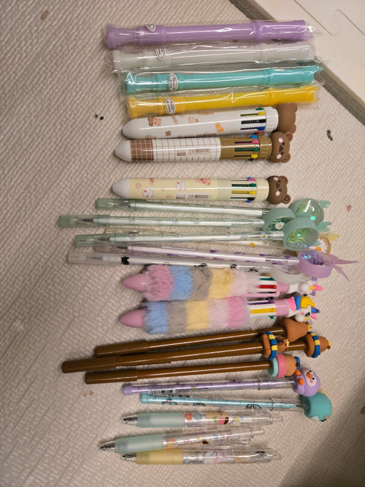 문구류 학용품 장난감 일괄 새제품 이미지