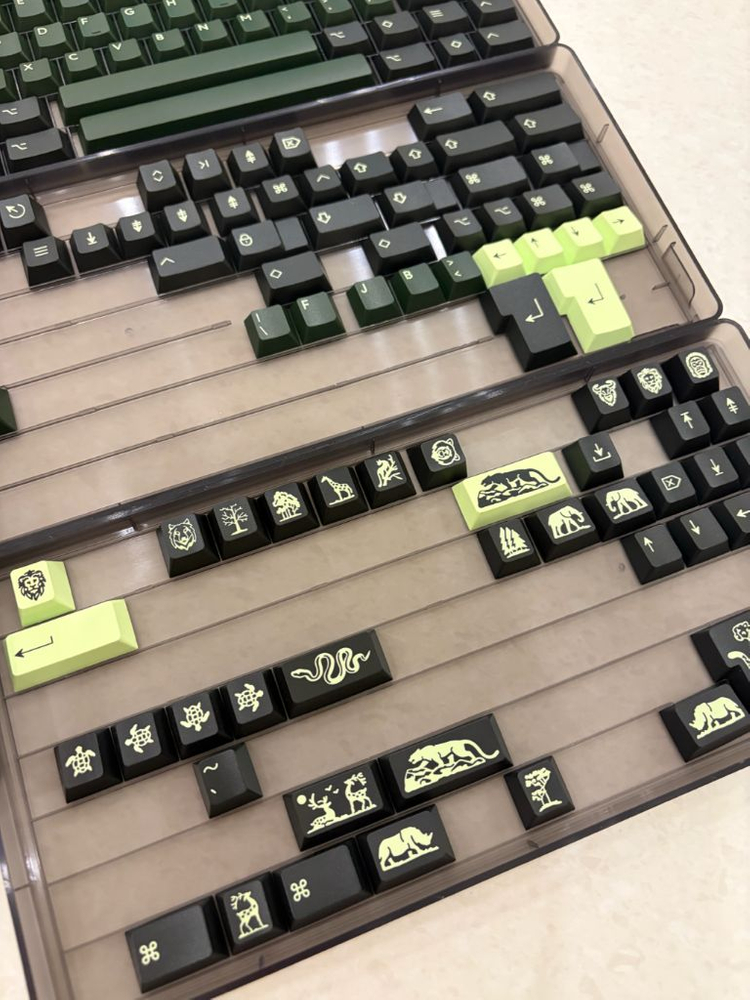 pbtfans untamed 키보드 키캡 택포 이미지