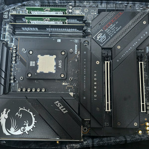 9800x3d + x670e cabon wifi + 16gb 램 반본체 팜 이미지