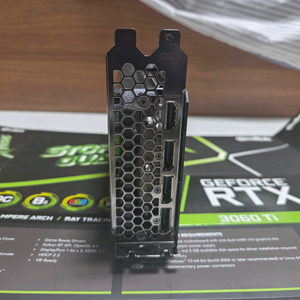 이엠텍 지포스 RTX 3060TI DUAL OC D6 8GB 판매합니다! 이미지