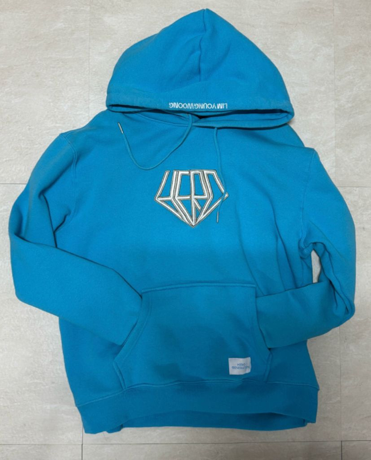 임영웅 2022 콘서트 스텝 한정 후드집업 비매품 미판매 / 레어 이미지