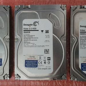 시게이트 하드디스크 CCTV용 중고 ST3000VM002 3TB 3테라 3개 팝니다. 이미지