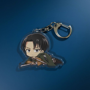 진격의거인 리바이 아크릴 키링 한정판매 이미지