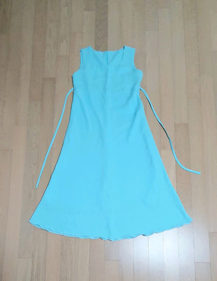 [새제품] 원피스 가디건 2set, 원피스 + 쉬폰 스커트 이미지