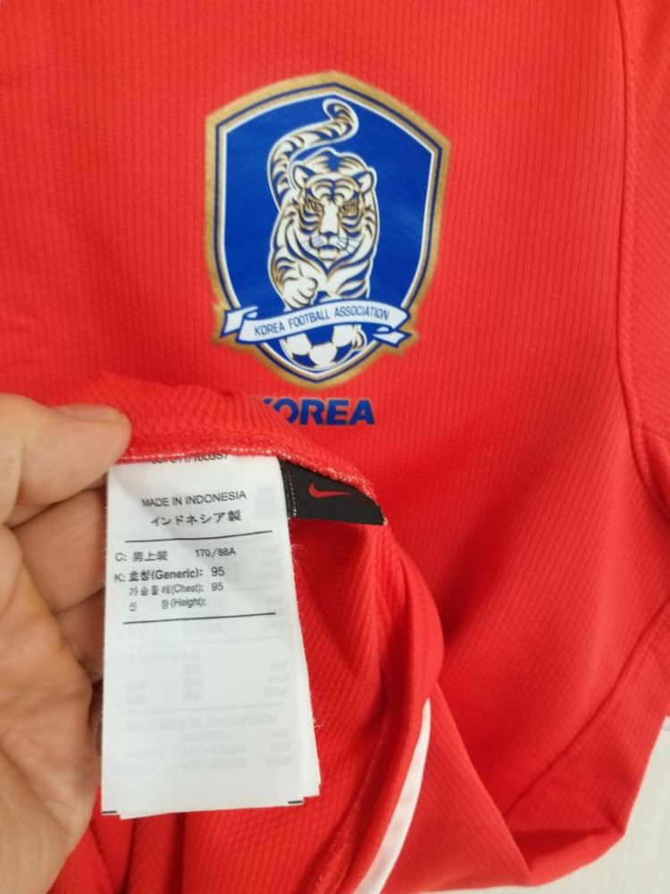 나이키 2007 국대 축구유니폼(새상품급여95.남100 이미지