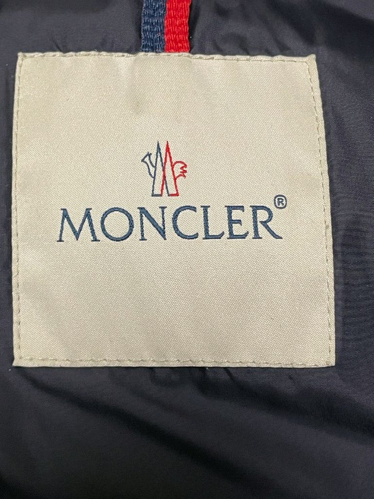 [ 4 / 정품 ] 몽클레어 클루니 롱 다운 패딩 자켓 네이비 이미지